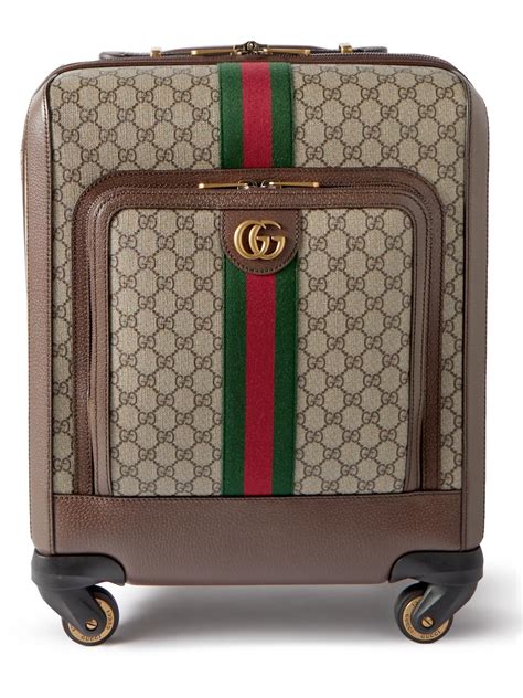 gucci 075s|Gucci leather suitcase.